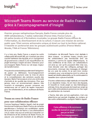 T�moignage client : d�couvrez comment Radio France a augment� le taux d'adoption des outils collaboratifs