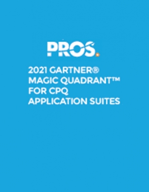 PROS positionn Leader pour sa solution CPQ dans le dernier rapport Gartner Magic Quadrant