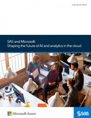 SAS et Microsoft : tracent la trajectoire de l'IA et de l'Analytique dans le Cloud.