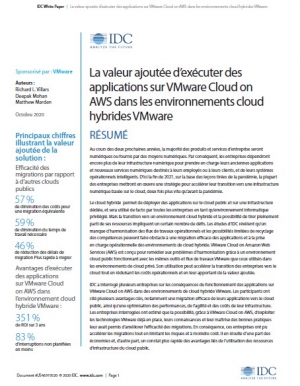 Guide: utiliser VMware Cloud on AWS en environnement hybride