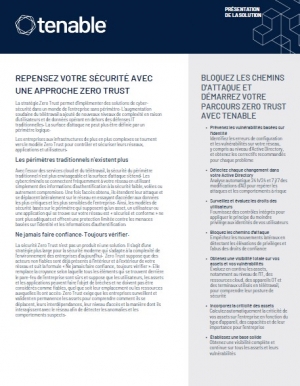 Brief : Bloquez les chemins d'attaque et dmarrez votre parcours Zero trust