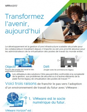 3 raisons d'adopter l'infrastructure virtualise VMware