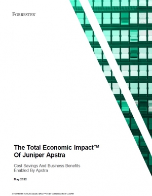 Etude Forrester : L'impact conomique d'Apstra sur les organisations