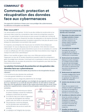 21 jours pour rcuprer d'une attaque de ransomware : 7 tapes pour rduire ce dlai moyen