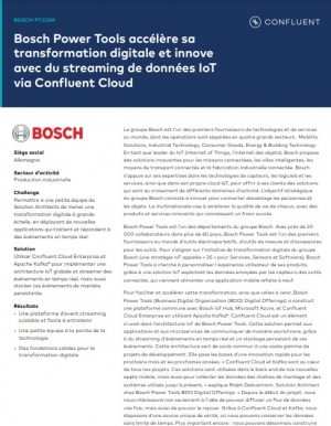 Bosch Power Tools acclre sa transformation digitale avec le streaming de donnes IoT