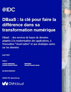 R�ussir sa transformation num�rique gr�ce au DBaaS - Database-as-a-Service