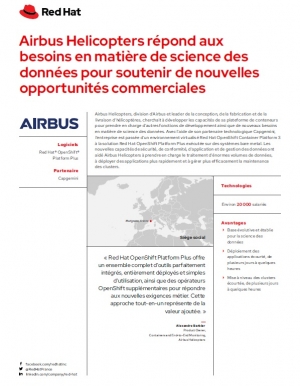 Plateforme de conteneurs: Comment Airbus Helicopters a rpondu aux nouveaux besoins en matire de science des donnes