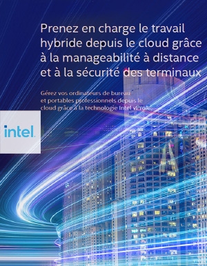 Prenez en charge le travail hybride depuis le cloud grce  la manageabilit  distance et  la scurit des terminaux