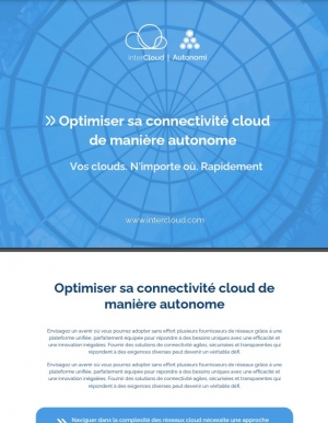 Connectivit multicloud : Les bonnes pratiques pour une gestion agile et autonome