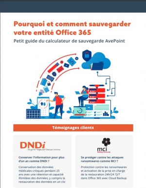 Sauvegarder office 365 : les principaux critres de choix d'une solution SaaS