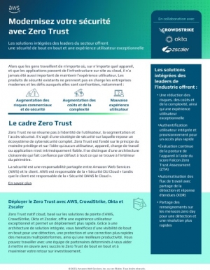 Dployer le Zero Trust dans AWS : quel est le meilleur mix technologique ?