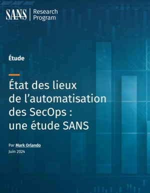 Automatisation & Cyberscurit : les recommandations cls du rapport SANS