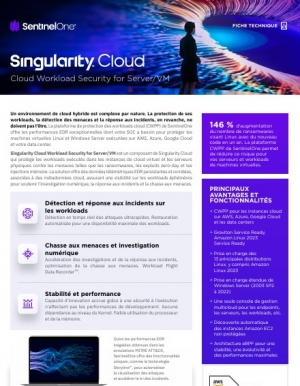 FR - Cloud Workload Security Datasheet (Fiche technique sur la scurit des charges de travail en nuage)