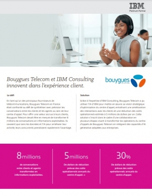 Bouygues Telecom optimise son service client avec l'IA d'IBM