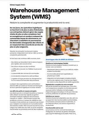 WMS : simplifiez la gestion d'entrept et boostez la productivit end-to-end