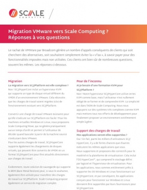 Transition post-VMware : des rponses concrtes aux interrogations des entreprises