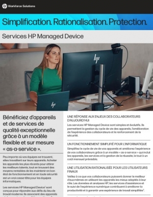 Modernisez la gestion avec les services manags d'HP