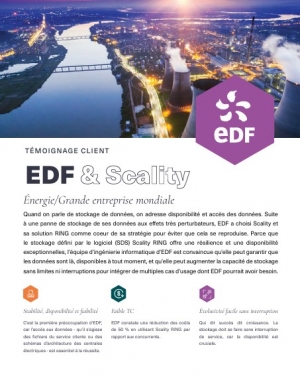EDF modernise son stockage aprs une panne critique grce  Scality RING