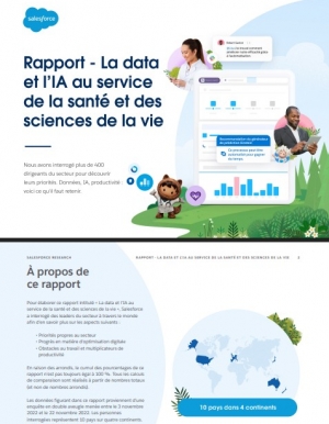 La data et l'IA au service de la sant et des sciences de la vie