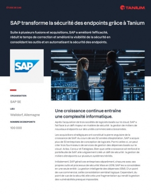 Dcouvrez comment SAP a transform son approche de la gestion des endpoints grce  Tanium