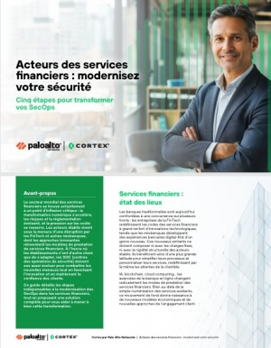 Modernisation des SecOps dans la finance : enjeux et leviers techniques