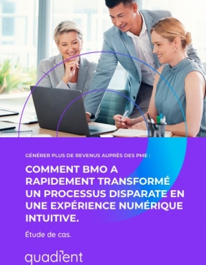 Cas client Banque : comment BMO a digitalis� en moins de 6 semaines son parcours de souscription � une carte de cr�dit�