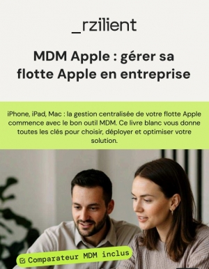 G�rer ou piloter son parc Apple : comment structurer son IT face � la croissance ?