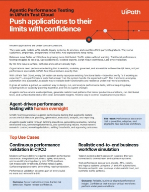 Tests de performance augment�s par agents IA et supervision humaine