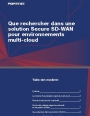 Pourquoi choisir une solution SD-WAN pour son environnement multi-cloud?
