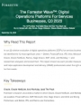 The Forrester WaveTM: Digital Operations Platforms for Services Businesses