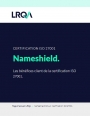 Nameshield obtient la certification ISO/IEC 27001 grce aux services de LRQA