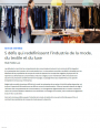 Mode, textile, luxe : les 5 défis actuels de l'industrie