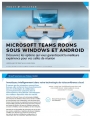 Microsoft Teams Rooms et vos salles de réunion : quelles options choisir sous Windows et sous Android ?