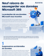 Neuf raisons cruciales pour scuriser vos donnes Microsoft 365