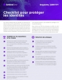 Checklist pour protger les identits