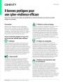 8 bonnes pratiques pour assurer une cyber-r�silience efficace