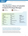 ROI, s�curit� et conformit� : les chiffres cl�s de l'�tude IDC sur CyberArk EPM