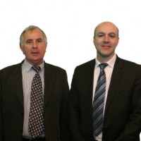 Rgis Bruteul ( gauche) et Eddy Le Nenes, respectivement Prsident et Directeur Gnral d'iliane/MVI