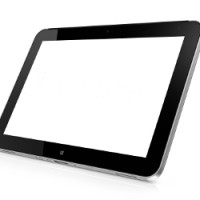 La tablette HP Elitpad 1000 G2 est quipe d'une puce Intel Atom 64 bits. Crdit Photo: D.R