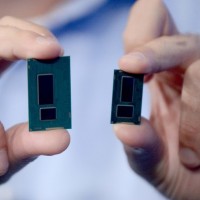 La puce Intel Broadwell est plus petite que le processeur Haswell. Crédit Intel