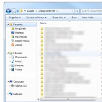 Les utilisateurs du service cloud Zocalo peuvent synchroniser l'ensemble de leurs fichiers via un mme dossier. Crdit: D.R