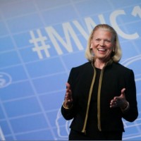 Sur les 4 secteurs cls dans lequel il va investir, IBM espre atteindre dans 4 ans 40 Md$ de chiffre d'affaires cumul. Ci-dessus, sa CEO Virginia Rometty. (crdit : D.R.)