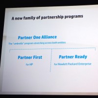 Les programmes Partner First pour HP Inc et Partner Ready pour Hewlett-Packard Enterprise se combinent dans Partner One Alliance.
