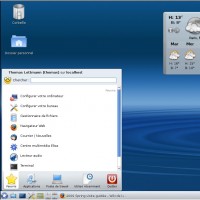 La société créée pour supporter la distribution Linux Mandriva, réorienté sur la gestion de parc avec Pulse, vient de fermer ses portes. (capture : Mandriva 2009 Spring avec KDE 4.2)