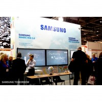Samsung est le leader des crans grand format en EMEA avec 47% de parts de march. Il est suivi par Nec (14%) et LG (10%). Crdit photo : D.R.