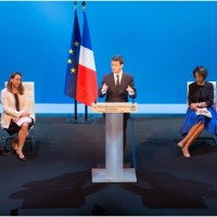 Le Premier Ministre Manuel Valls a prsent le 18 juin 2015 la stratgie numrique du Gouvernement. (crdit : D.R.)