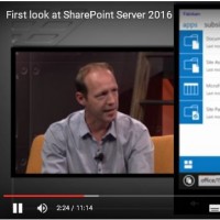 Dans une vidéo, Bill Baer, responsable produit pour SharePoint Server, présente les nouveautés de la version 2016 qui sortira l'an prochain.
