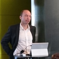 Gwnal Fourre, directeur de la division Office chez Microsoft France, a assur le lancement d'Office 2016  Issy les Moulineaux. (crdit : D.R.)