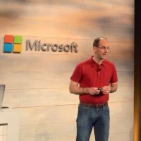 Scott Guthrie, responsable Cloud et Entreprise de Microsoft, vient tout simplement d'annoncer SQL Server pour Linux. (crdit : J.Niccola/IDGNS)