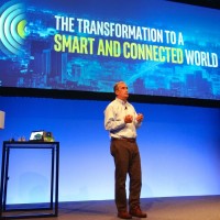 Le CEO d'Intel Brian Krzanich lors d'un vnement Internet des Objets  San Francisco le 3 novembre 2015 (Crdit: James Niccolai)